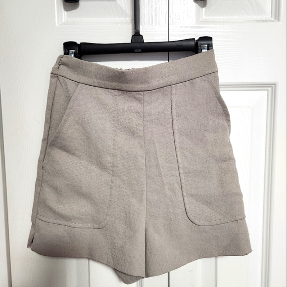 Wilfred Welles Shorts - Taupe Grey XXS - NEW - Picture 1 of 3
